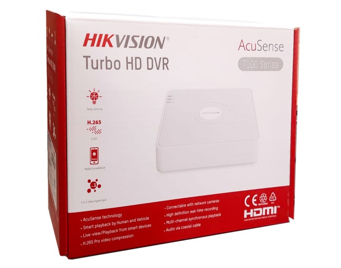 8 channel dvr hikvision hot sale 2mp